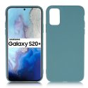 CUSTODIA per SAMSUNG GALAXY S20 PLUS (SM-G985/SM-G986) - IN GEL TPU SILICONE SLIM COLORE PETROLIO SATINATO