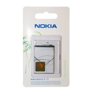 BATTERIA ORIGINALE NOKIA BL-5B per 5500 SPORT, 6020, N90 890mAh LI-ION BLISTER SEGUE COMPATIBILITA'..