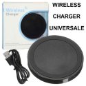 TRAVEL CASA WIRELESS 5W COMPATIBILE CON TUTTI I DISPOSITIVI DOTATI DI TECNOLOGIA QI COLORE NERO CONFEZIONATO IN BLISTER