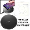 TRAVEL CASA WIRELESS 5W COMPATIBILE CON TUTTI I DISPOSITIVI DOTATI DI TECNOLOGIA QI COLORE NERO DUX DUCIS BLISTER