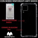 CUSTODIA per HUAWEI P40 LITE, NOVA 6 SE - PARTE POSTERIORE RIGIDA, CORNICE IN SILICONE TRASPARENTE E BORDI RINFORZATI ANTI SHOCK