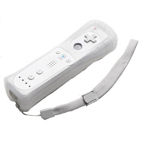 TELECOMANDO BLUETOOTH "REMOTE CONTROLLER" PER NINTENDO WII U E WII CON 8 TASTI COLORE BIANCO RWII