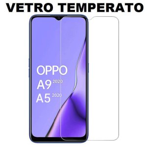 PELLICOLA per OPPO A9 (2020), A5 (2020), A11, A11x - PROTEGGI DISPLAY VETRO TEMPERATO 0,33mm - ATTENZIONE..