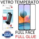 PELLICOLA per XIAOMI REDMI NOTE 10 PRO, REDMI NOTE 10 PRO MAX - VETRO TEMPERATO FULL FACE 9H con CORNICE NERA MYSCREEN LITE