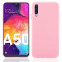 CUSTODIA per SAMSUNG GALAXY A50 (SM-A505), A30s (SM-A307), A50s (SM-A507) IN GEL TPU SILICONE SLIM COLORE ROSA SATINATO