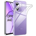 CUSTODIA per OPPO OPPO A40 (4G), A40m (4G), A60 (5G) TRASPARENTE IN GEL TPU SILICONE