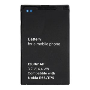 BATTERIA per NOKIA E66, 5330 XPRESS MUSIC, ASHA 310, SAIET LIKE ST-MB20, SAIET SELECT - 1200 mAh LI-ION SEGUE COMPATIBILITA'..