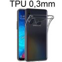 CUSTODIA per SAMSUNG GALAXY A20s (SM-A207F) IN GEL TPU SILICONE TRASPARENTE