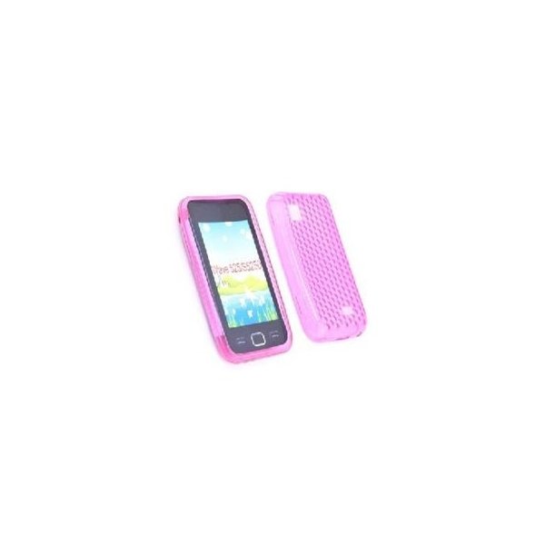 CUSTODIA GEL TPU SILICONE per SAMSUNG S5250 COLORE ROSA