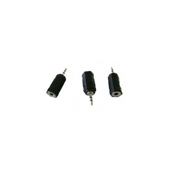 ADATTATORE AUDIO JACK 2,5mm MASCHIO / 3,5mm FEMMINA WATSON