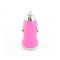 CARICATORE AUTO MINI 1000mAh CON 1 PORTA USB COLORE ROSA (CAUSB.MINI.ROSA)