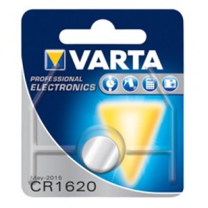 BATTERIA CR1620 BOTTONE LITIO BLISTER 1PZ VARTA