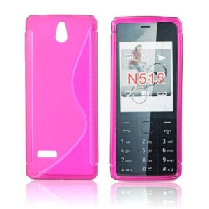 CUSTODIA CRISS CROSS RIGIDA per NOKIA C5 COLORE NERO