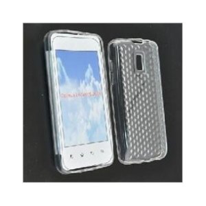 CUSTODIA GEL TPU SILICONE SEMI-RIGIDA per LG P990 Optimus COLORE BIANCO