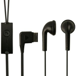 AURICOLARE STEREO per SAMSUNG L760, P260 - TASTO DI RISPOSTA COLORE NERO ORIGINALE AAEP485MBE BULK SEGUE COMPATIBILITA'..