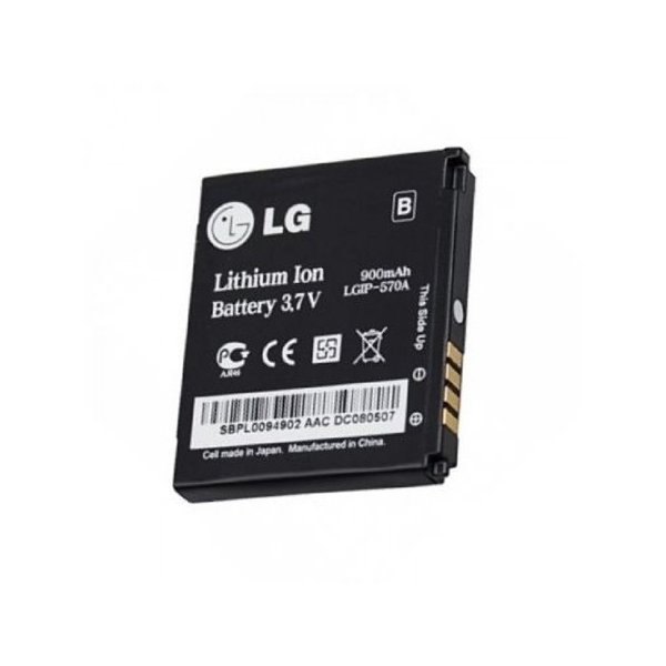 BATTERIA ORIGINALE LG LGIP-570A per KC550 ORSAY, KC780 REINA 900mAh LI-ION BULK SEGUE COMPATIBILITA'..