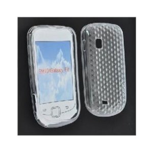 CUSTODIA GEL TPU SILICONE per SAMSUNG Galaxy Fit S5670 COLORE BIANCO