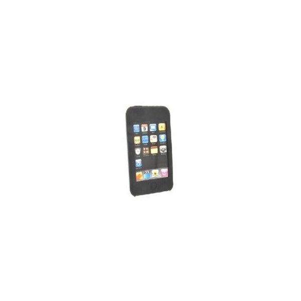 CUSTODIA IN SILICONE per APPLE IPOD TOUCH 2ª e 3ª GENERAZIONE COLORE NERO