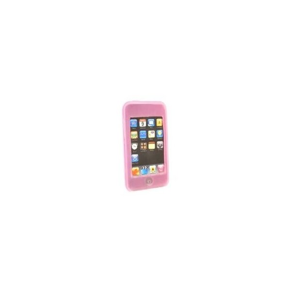 CUSTODIA IN SILICONE per APPLE IPOD TOUCH 2ª e 3ª GENERAZIONE COLORE ROSA