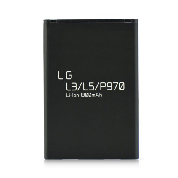 BATTERIA per LG P970 OPTIMUS BLACK, E400 OPTIMUS L3, E610 OPTIMUS L5 - 1300 mAh Li-ion SEGUE COMPATIBILITA'..