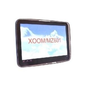 CUSTODIA GEL TPU SILICONE SEMI-RIGIDA per MOTOROLA XOOM MZ600, MZ604 COLORE NERO