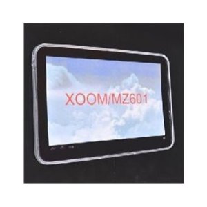 CUSTODIA GEL TPU SILICONE SEMI-RIGIDA per MOTOROLA XOOM MZ600, MZ604 COLORE BIANCO