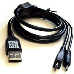 CAVO USB 2IN1 CON DOPPIO ATTACCO MICRO USB e PIN 2mm COLORE NERO