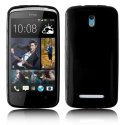 CUSTODIA GEL TPU SILICONE SEMI-RIGIDA per BLACKBERRY Torch 9850 COLORE NERO