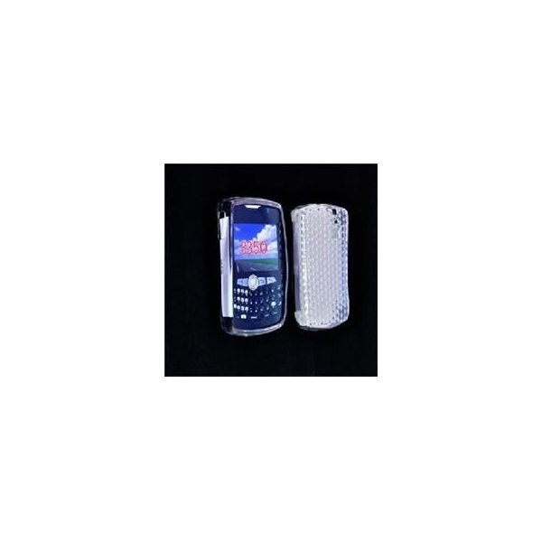 CUSTODIA GEL TPU SILICONE SEMI-RIGIDA per BLACKBERRY Curve 8350i COLORE BIANCO