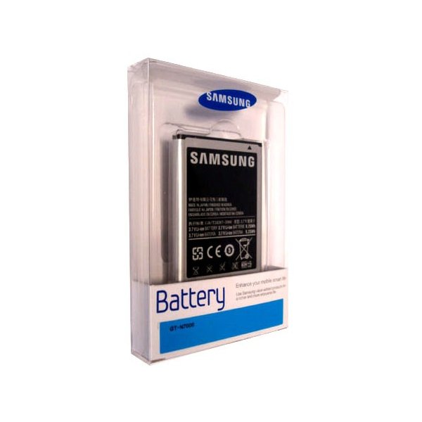 BATTERIA ORIGINALE SAMSUNG EB615268VUCSTD per N7000 GALAXY NOTE, I9220 2500mAh Li-ion BLISTER