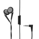 AURICOLARE STEREO con CONNETTORE JACK 3,5mm - TASTO DI RISPOSTA E CLIP NERO ORIGINALE BLACKBERRY HDW-24529-001 BULK