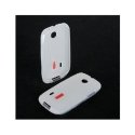 CUSTODIA GEL TPU SILICONE SEMI-RIGIDA per HUAWEI SONIC U8650, SONIC 2 U8661 COLORE BIANCO