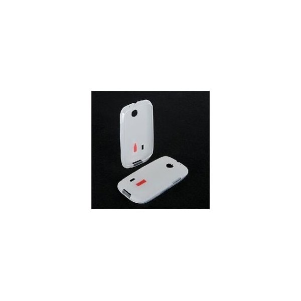 CUSTODIA GEL TPU SILICONE SEMI-RIGIDA per HUAWEI SONIC U8650, SONIC 2 U8661 COLORE BIANCO