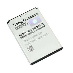 BATTERIA ORIGINALE SONY-ERICSSON BST-41 per XPERIA X1, X2, X10, XPERIA PLAY 1500mAh LI-ION BULK