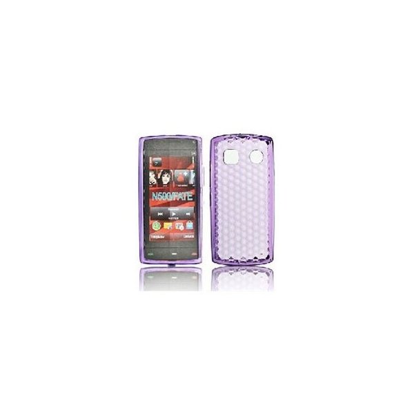 CUSTODIA GEL TPU SILICONE NOKIA 500 COLORE VIOLA