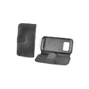 CUSTODIA FLIP ORIZZONTALE PELLE per NOKIA N97 COLORE NERO