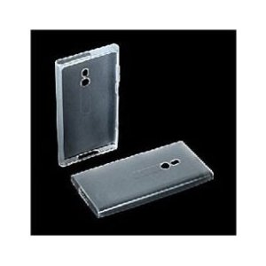 CUSTODIA GEL TPU SILICONE SEMI-RIGIDA per NOKIA LUMIA 800 COLORE BIANCO