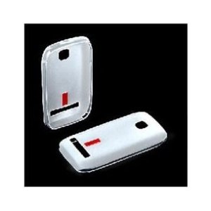 CUSTODIA GEL TPU SILICONE NOKIA 603 COLORE BIANCO