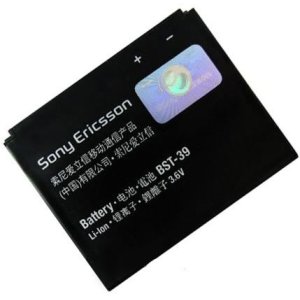 BATTERIA ORIGINALE SONY-ERICSSON BST-39 per W518A, W910I, Z555I 920mAh LI-ION BULK SEGUE COMPATIBILITA'..