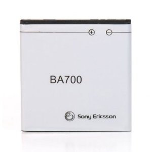 BATTERIA ORIGINALE SONY-ERICSSON BA700 per XPERIA NEO MT15I, XPERIA PRO MK16I 1500 mAh LI-ION BULK SEGUE COMPATIBILITA'..