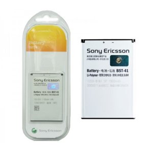 BATTERIA ORIGINALE SONY-ERICSSON BST-41 per XPERIA X1, X2, X10, XPERIA PLAY 1500mAh LI-ION BLISTER