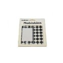 PELLICOLA STICKER MOBISKINS FRONTE-RETRO per APPLE IPHONE 4, 4s FANTASIA ROMBI BIANCHI E NERI