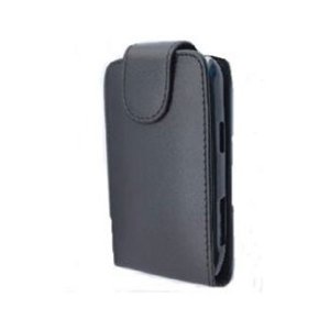 CUSTODIA VERTICALE FLIP PELLE MOTOROLA MILESTONE DROID COLORE NERO