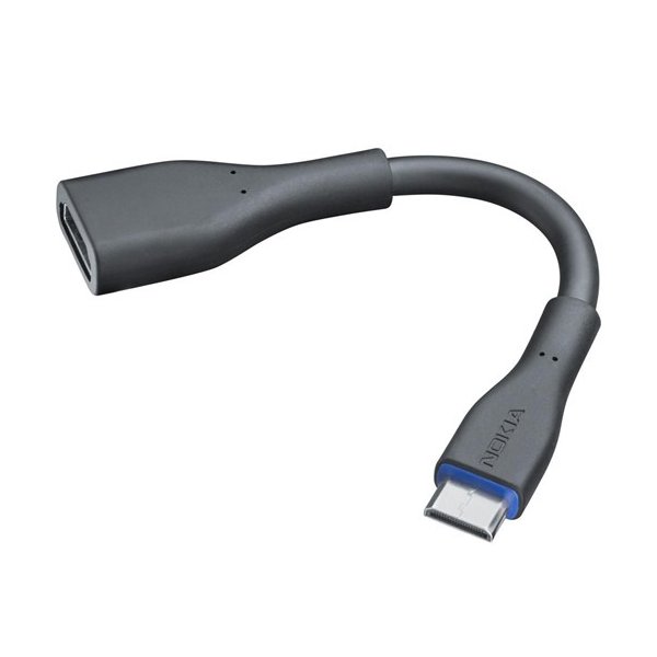 ADATTATORE ORIGINALE NOKIA CA-156 MINI HDMI MASCHIO / HDMI FEMMINA per N8, E7-00 BULK