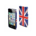 CUSTODIA per APPLE IPHONE 4, IPHONE 4S - BACK RIGIDA FANTASIA BANDIERA INGHILTERRA