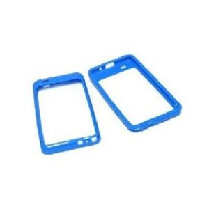 CUSTODIA GEL TPU SILICONE BUMPER per SAMSUNG I9100 Galaxy S2, I9105 Galaxy S2 Plus COLORE BLU