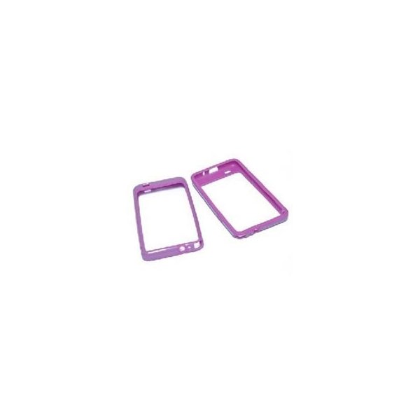 CUSTODIA GEL TPU SILICONE BUMPER per SAMSUNG I9100 Galaxy S2, I9105 Galaxy S2 Plus COLORE ROSA