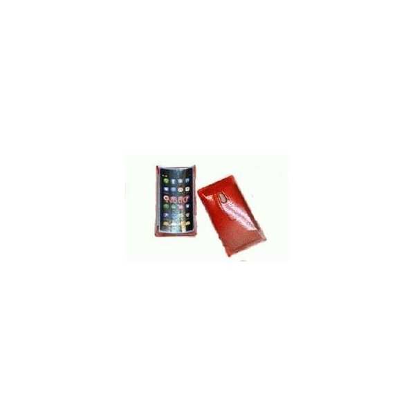 CUSTODIA RIGIDA per NOKIA 800 LUMIA COLORE ROSSO con GOCCE