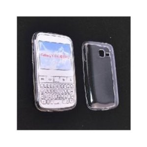 CUSTODIA GEL TPU SILICONE per SAMSUNG B5510 Galaxy Y Pro COLORE BIANCO