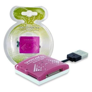 LETTORE DI MEMORIE MINI SMALL UNIVERSALE USB 2.0, COLORE ROSA